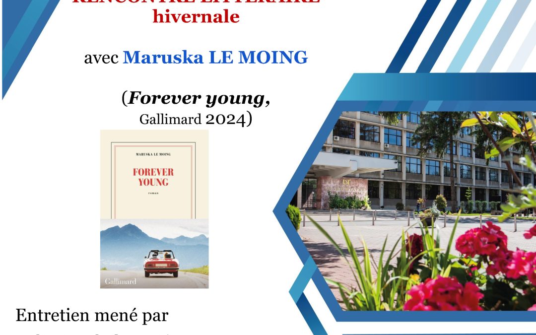 RENCONTRE LITTÉRAIRE hivernale avec Maruska LE MOING