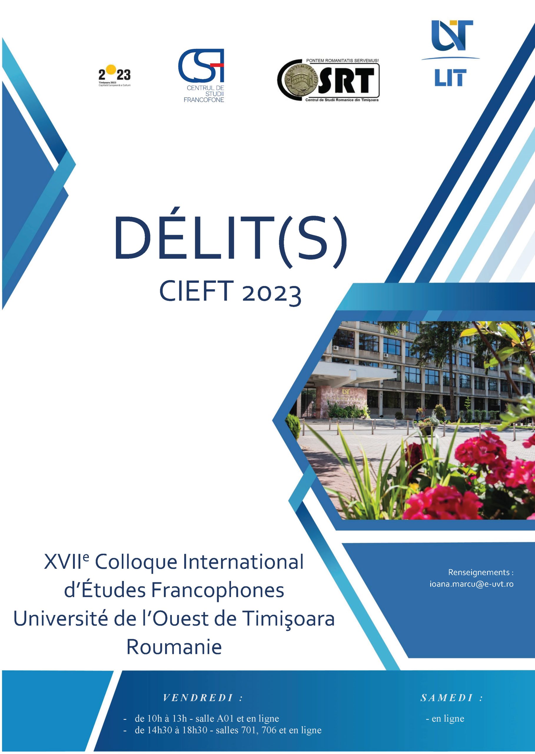 CIEFT 2023, Délit(s), les 17-18 mars 2023